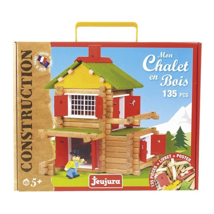 JEUJURA - Mon Chalet en Bois, 135 pieces JEUJURA - Mon Chalet en Bois, 135 pieces