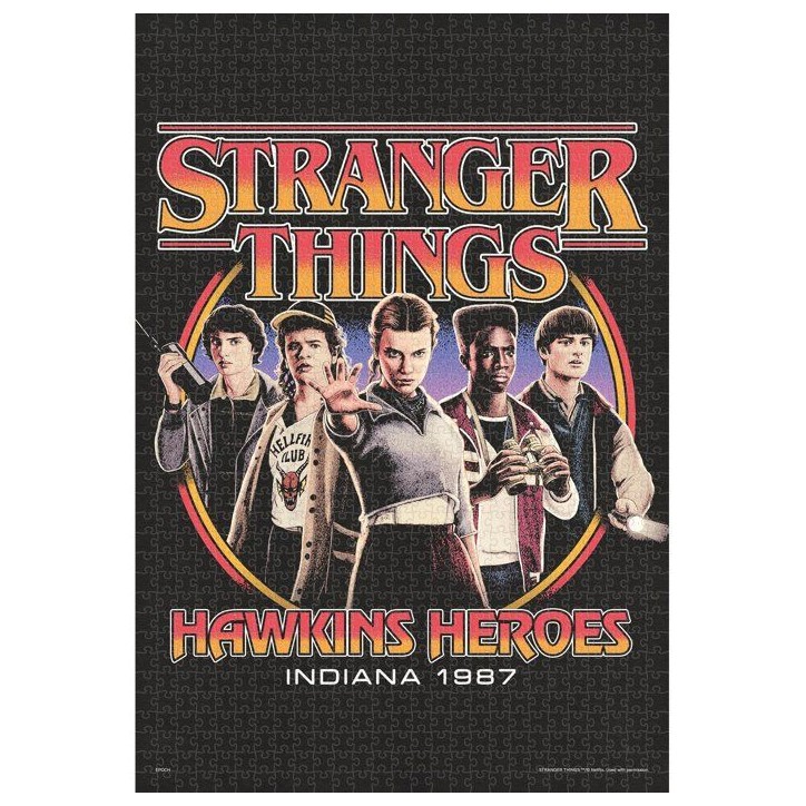 Puzzle Stranger Things Heroes 1053 super small pieces - EPOCH Jigsaw Puzzle - 3261F Puzzle Stranger Things Heroes 1053 super small pieces - EPOCH Jigsaw Puzzle - 3261F