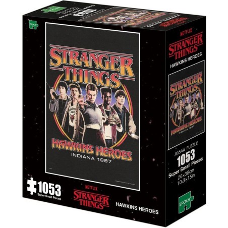 Puzzle Stranger Things Heroes 1053 super small pieces - EPOCH Jigsaw Puzzle - 3261F