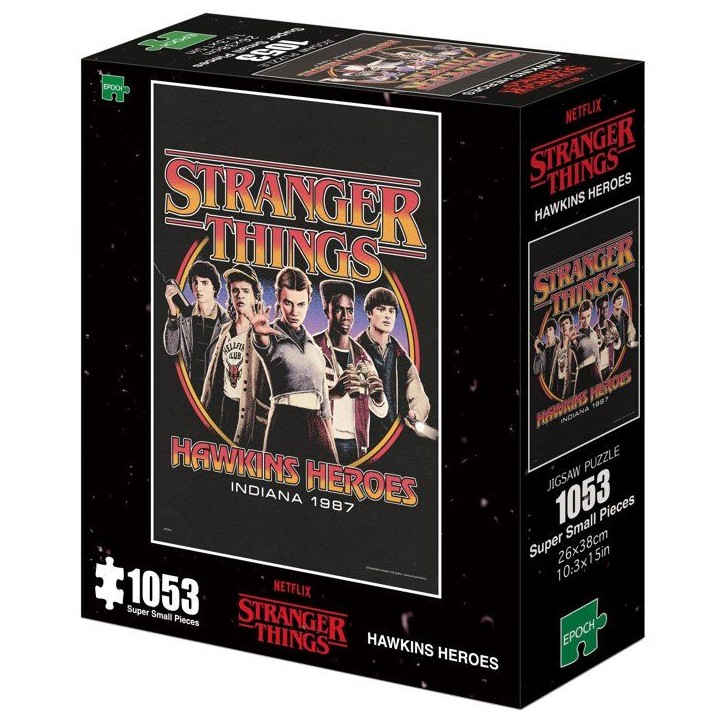 Puzzle Stranger Things Heroes 1053 super small pieces - EPOCH Jigsaw Puzzle - 3261F Puzzle Stranger Things Heroes 1053 super small pieces - EPOCH Jigsaw Puzzle - 3261F