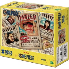 Puzzle One Piece Wanted 1053 super small pieces - EPOCH Jigsaw Puzzle - 3261K