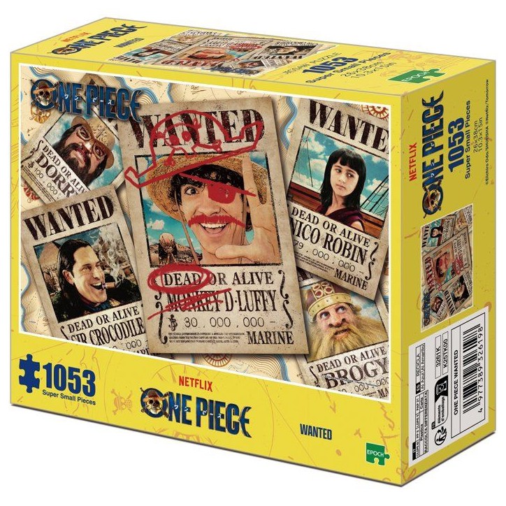 Puzzle One Piece Wanted 1053 super small pieces - EPOCH Jigsaw Puzzle - 3261K Puzzle One Piece Wanted 1053 super small pieces - EPOCH Jigsaw Puzzle - 3261K