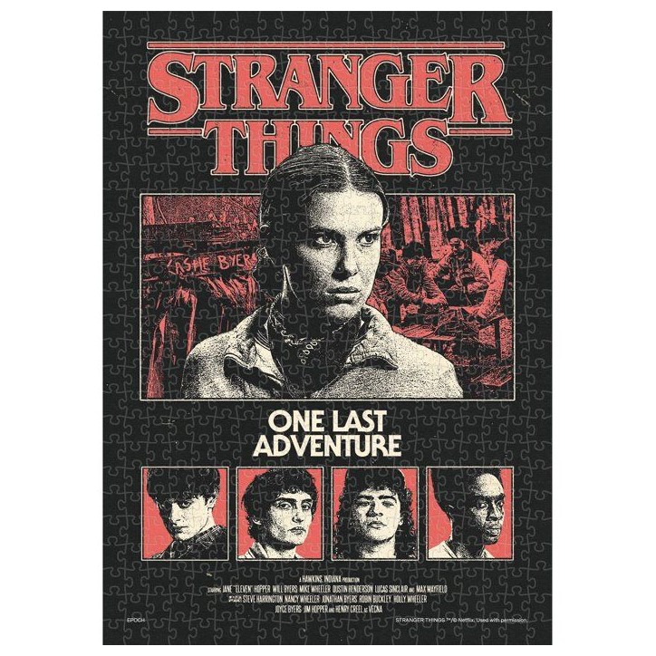 Puzzle Stranger Things One Last Adventure 500 super small pieces - EPOCH Jigsaw Puzzle - 5281K Puzzle Stranger Things One Last Adventure 500 super small pieces - EPOCH Jigsaw Puzzle - 5281K