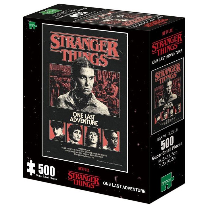 Puzzle Stranger Things One Last Adventure 500 super small pieces - EPOCH Jigsaw Puzzle - 5281K Puzzle Stranger Things One Last Adventure 500 super small pieces - EPOCH Jigsaw Puzzle - 5281K