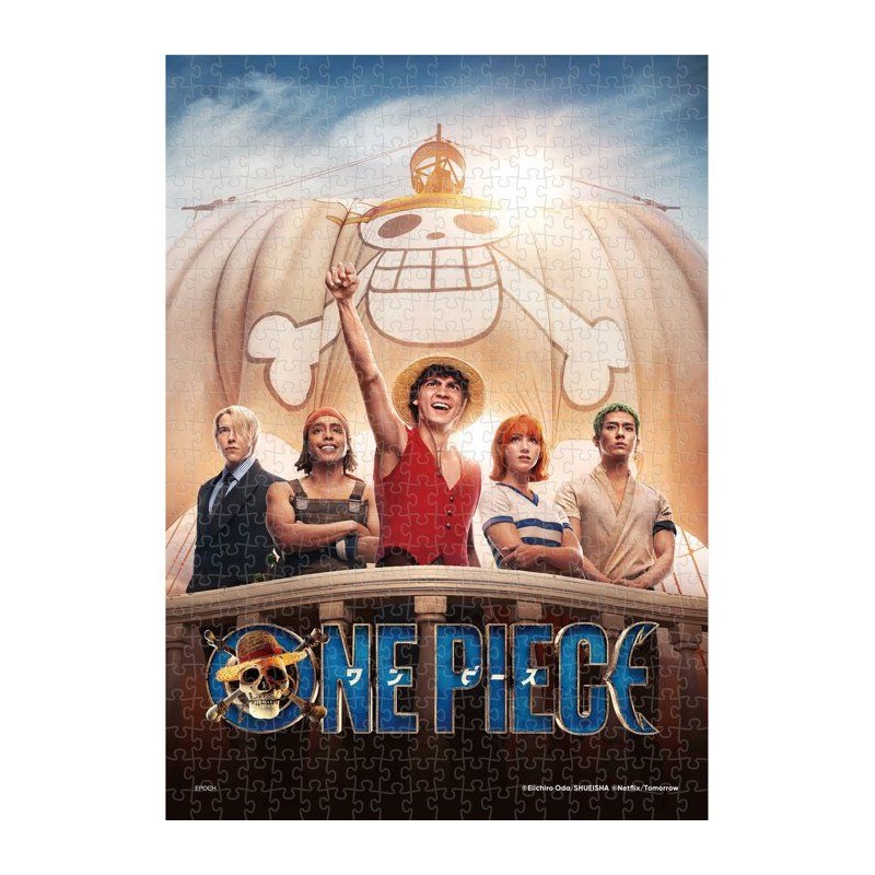 Puzzle One Piece Straw Hat Crew 500 super small pieces - EPOCH Jigsaw