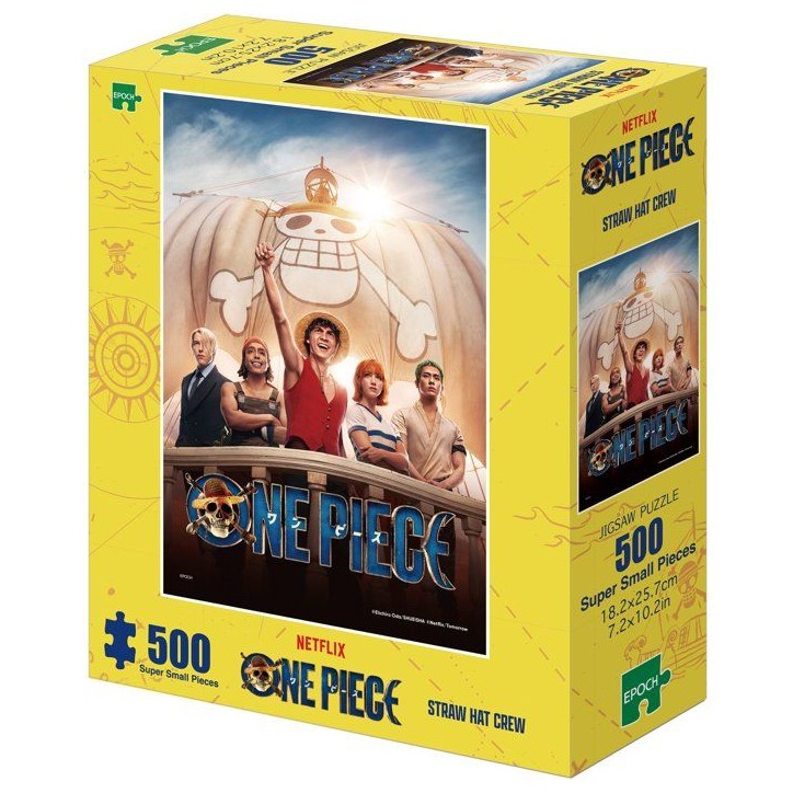 Puzzle One Piece Straw Hat Crew 500 super small pieces - EPOCH Jigsaw Puzzle - 5282A Puzzle One Piece Straw Hat Crew 500 super small pieces - EPOCH Jigsaw Puzzle - 5282A