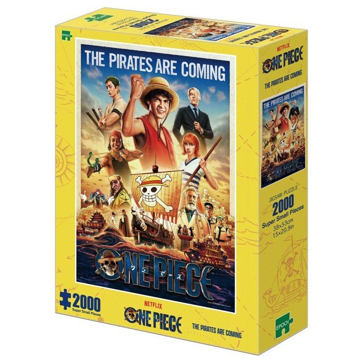 Puzzle One Piece The Pirates are Coming 2000 super small pieces - EPOCH Jigsaw Puzzle - 5472A Puzzle One Piece The Pirates are Coming 2000 super small pieces - EPOCH Jigsaw Puzzle - 5472A