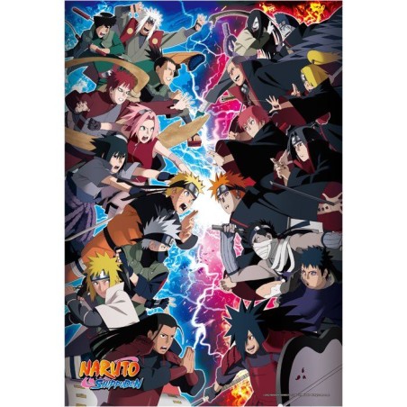 Puzzle Naruto Shippuden 1053 super small pieces - EPOCH Jigsaw Puzzle