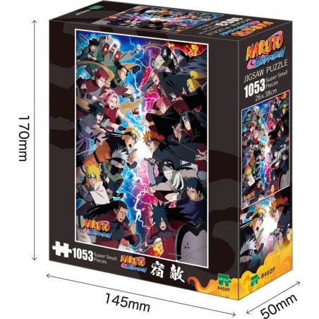Puzzle Naruto Shippuden 1053 super small pieces - EPOCH Jigsaw Puzzle - 8402F