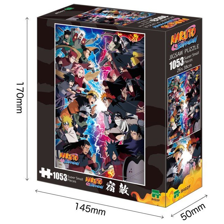 Puzzle Naruto Shippuden 1053 super small pieces - EPOCH Jigsaw Puzzle - 8402F Puzzle Naruto Shippuden 1053 super small pieces - EPOCH Jigsaw Puzzle - 8402F