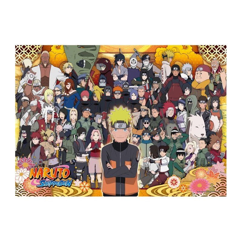 Puzzle Naruto Shippuden 2000 super small pieces - EPOCH Jigsaw Puzzle
