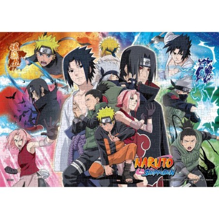 Puzzle Naruto Shippuden 500 super small pieces - EPOCH Jigsaw Puzzle -