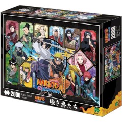 Puzzle Naruto Shippuden 2000 super small pieces - EPOCH Jigsaw Puzzle - 8403A
