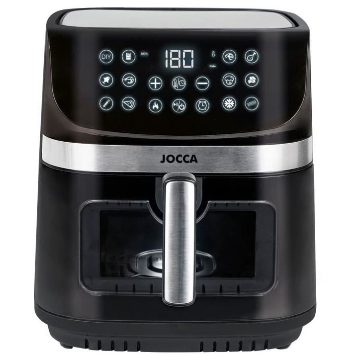 Friteuse a air - JOCCA - 2352 - 9L - 2 Résistances Chauffant - 30,5x38,5x35 cm