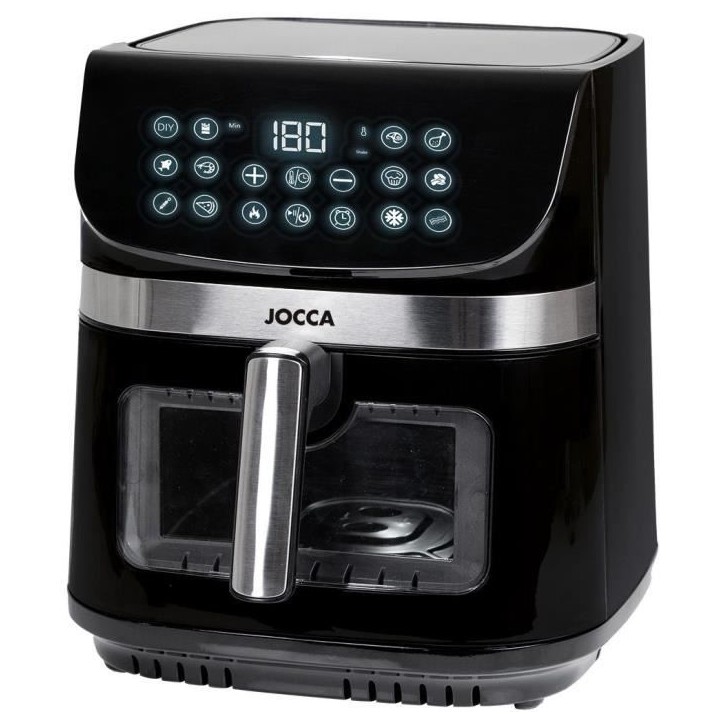 Friteuse a air - JOCCA - 2352 - 9L - 2 Résistances Chauffant - 30,5x38,5x35 cm