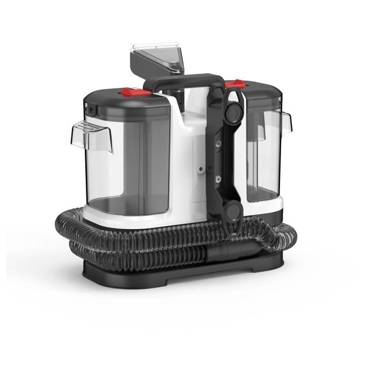 Aspirateur nettoyeur détacheur - JOCCA - 500 W - 12000 Pa - 1800 ml - Noir / Blanc Aspirateur nettoyeur détacheur - JOCCA - 500 W - 12000 Pa - 1800 ml - Noir / Blanc
