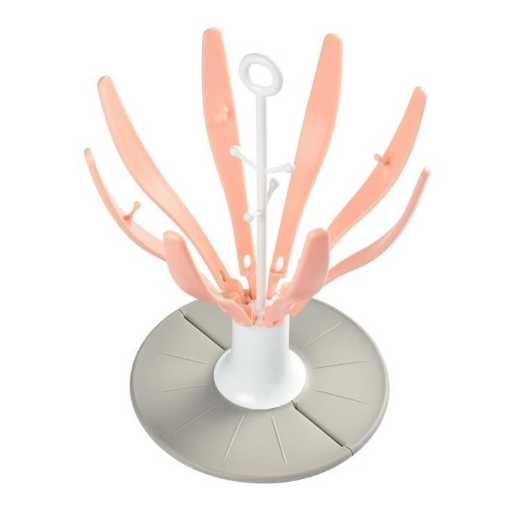 Béaba Biberonnerie Egouttoir Fleur Pliable Rose Béaba Biberonnerie Egouttoir Fleur Pliable Rose