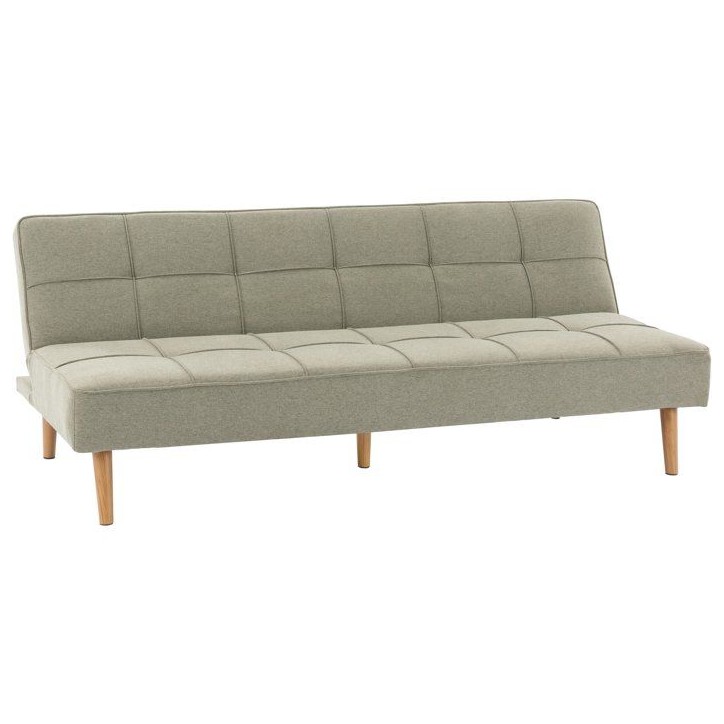 Canapé convertible - 4 places - JULIE - Tissu Olive - 180 x 72 x 72 cm Canapé convertible - 4 places - JULIE - Tissu Olive - 180 x 72 x 72 cm