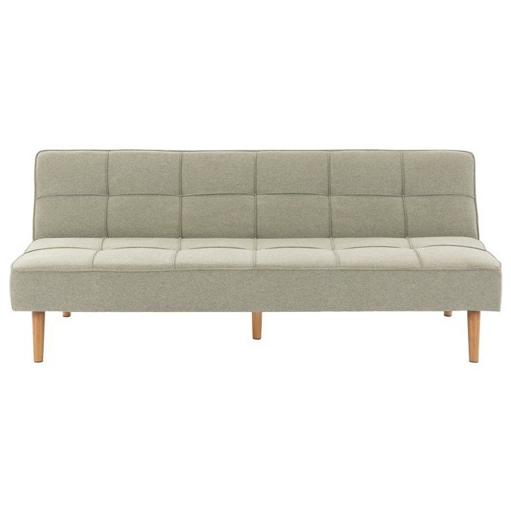 Canapé convertible - 4 places - JULIE - Tissu Olive - 180 x 72 x 72 cm Canapé convertible - 4 places - JULIE - Tissu Olive - 180 x 72 x 72 cm