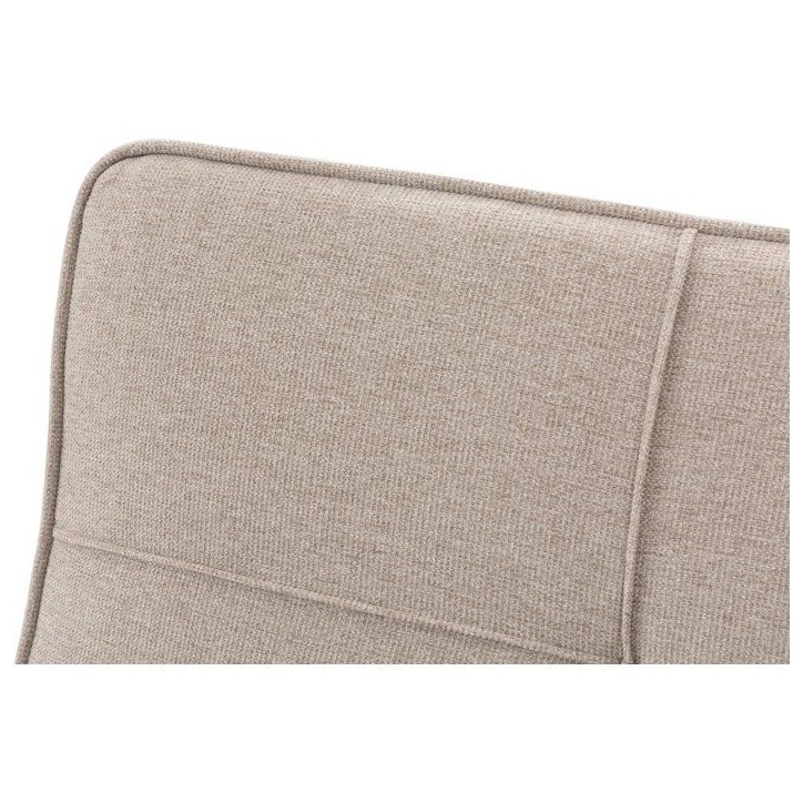 Canapé convertible - 4 places - JULIE - Tissu Beige - 180 x 72 x 72 cm Canapé convertible - 4 places - JULIE - Tissu Beige - 180 x 72 x 72 cm
