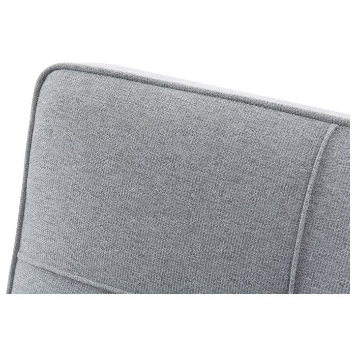 Canapé convertible - 4 places - JULIE - Tissu Gris - 180 x 72 x 72 cm Canapé convertible - 4 places - JULIE - Tissu Gris - 180 x 72 x 72 cm