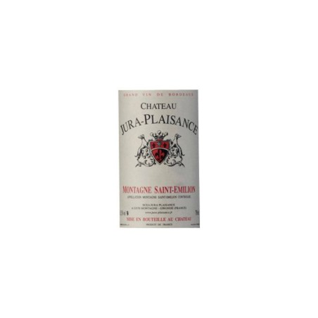 Château Jura-Plaisance 2014 Montagne Saint-Emilion - Vin rouge de Bordeaux