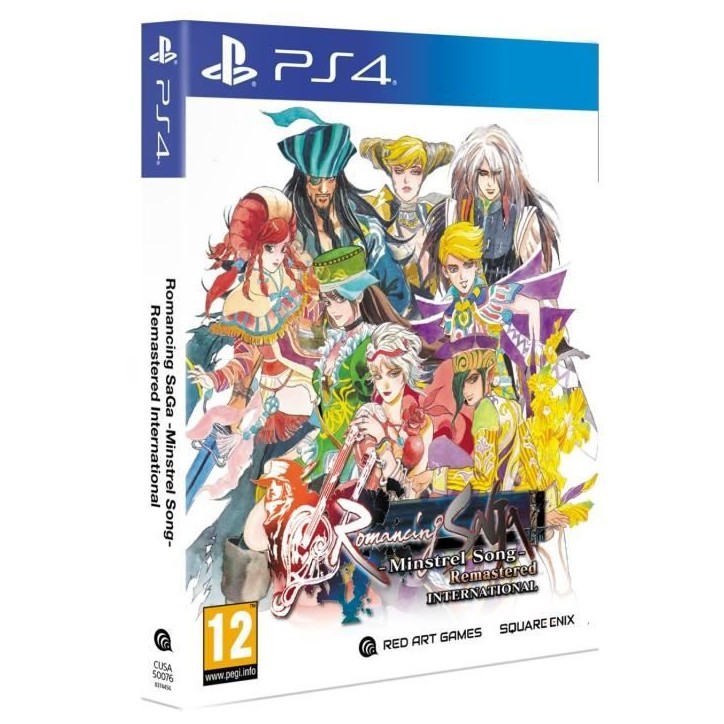 Romancing SaGa Minstrel Song - Remastered International - Jeu PS4 Romancing SaGa Minstrel Song - Remastered International - Jeu PS4