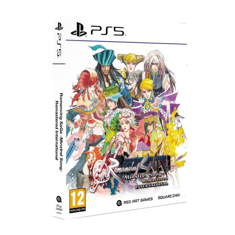 Romancing SaGa Minstrel Song - Remastered International - Jeu PS5