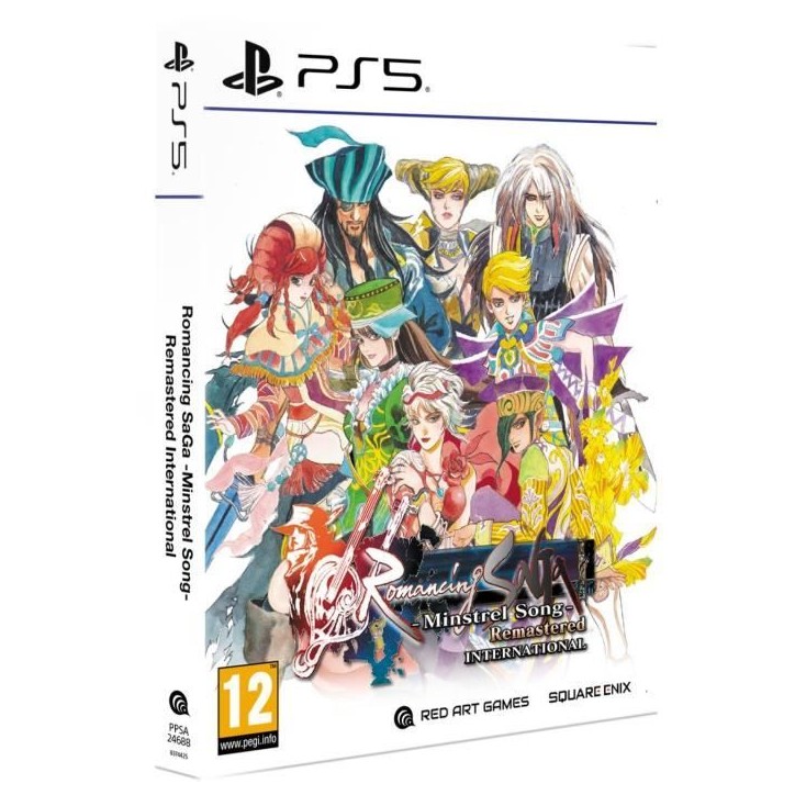 Romancing SaGa Minstrel Song - Remastered International - Jeu PS5 Romancing SaGa Minstrel Song - Remastered International - Jeu PS5
