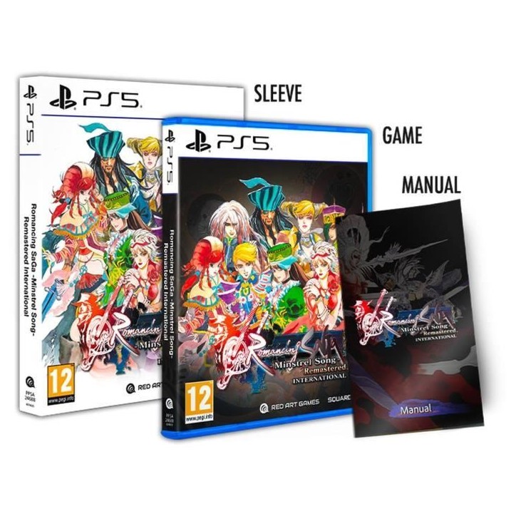 Romancing SaGa Minstrel Song - Remastered International - Jeu PS5 Romancing SaGa Minstrel Song - Remastered International - Jeu PS5