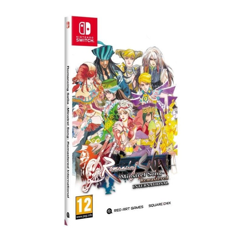 Romancing SaGa Minstrel Song - Remastered International - Jeu Nintendo