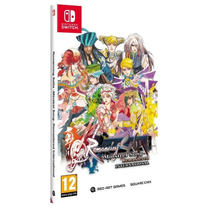 Romancing SaGa Minstrel Song - Remastered International - Jeu Nintendo Switch Romancing SaGa Minstrel Song - Remastered International - Jeu Nintendo Switch