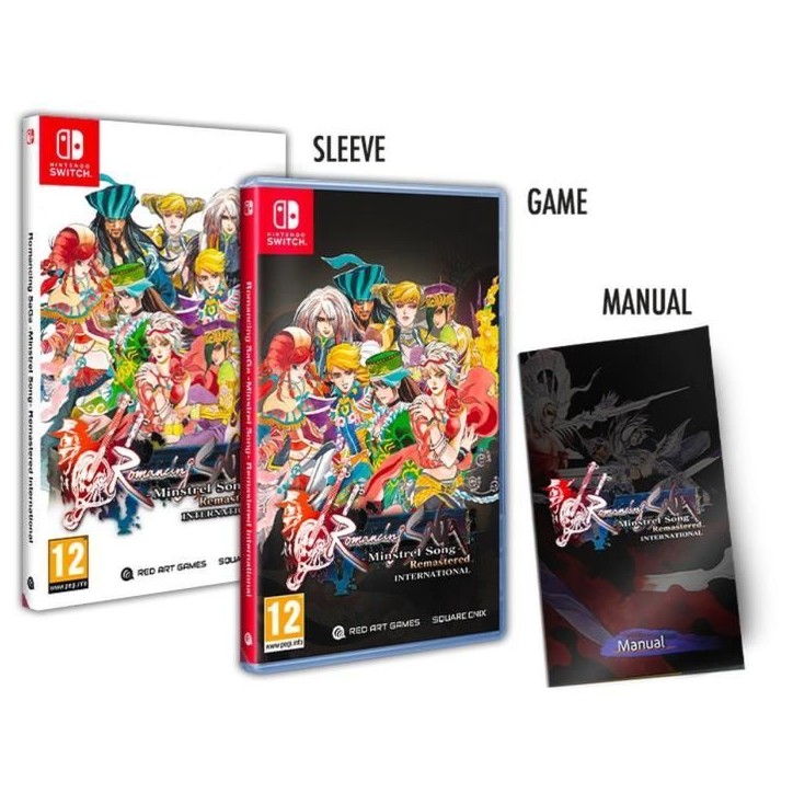 Romancing SaGa Minstrel Song - Remastered International - Jeu Nintendo Switch Romancing SaGa Minstrel Song - Remastered International - Jeu Nintendo Switch