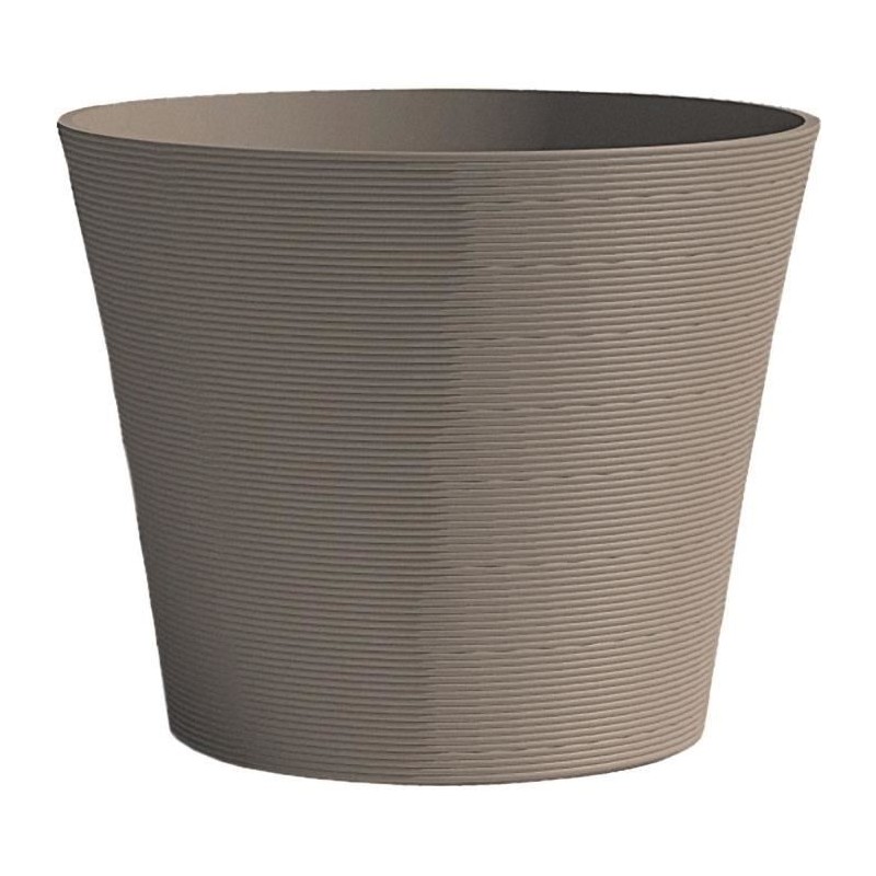 Pot de fleurs - GARDEN ID - Green Care Sense Taupe - 40 x 34 cm - Gara