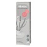Béaba Egoutte Biberon Pliable Flower Grey