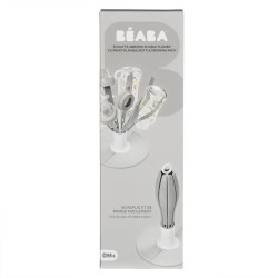Béaba Egoutte Biberon Pliable Flower Grey