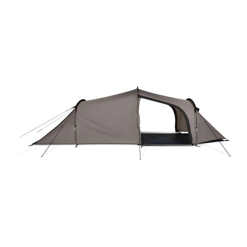 Tente tunnel - 2 places - KAMPA - Wanderlight 02 - marron champignon