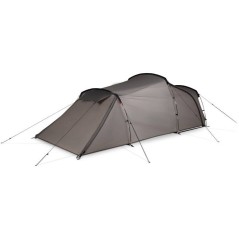 Tente tunnel - 2 places - KAMPA - Wanderlight 02 - marron champignon
