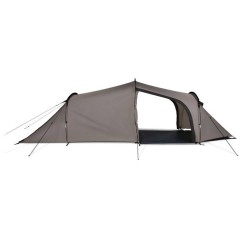 Tente tunnel - 3 places - KAMPA - Wanderlight 03 - marron champignon