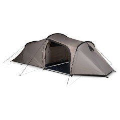 Tente tunnel - 3 places - KAMPA - Wanderlight 03 - marron champignon