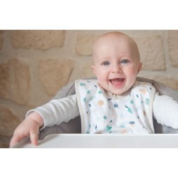 BEABA, Coffret naissance, Egoutte biberon arbre grey + Boite doseuses