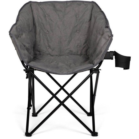 Fauteuil - KAMPA - TUBB Chair Grey - Pliable rembourré - Gris - 120 kg