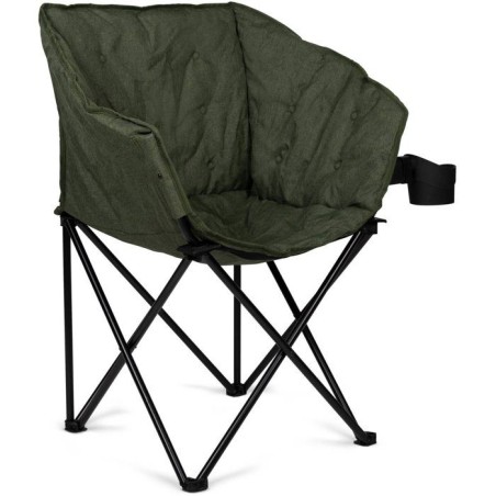 Fauteuil - KAMPA - TUBB Chair Green - Pliable rembourré - Vert foncé - 120 kg