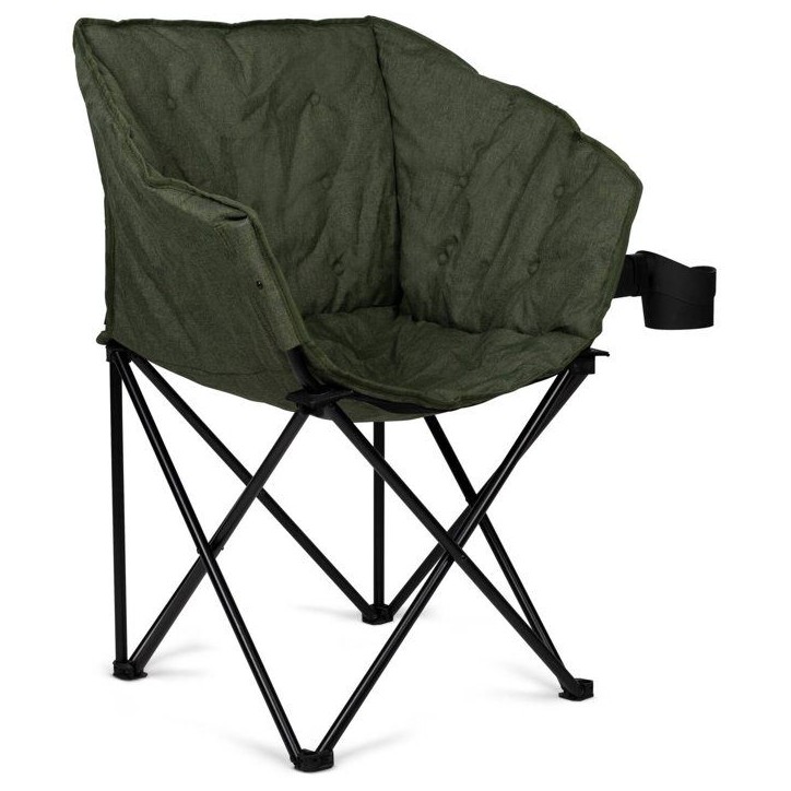 Fauteuil - KAMPA - TUBB Chair Green - Pliable rembourré - Vert foncé - 120 kg Fauteuil - KAMPA - TUBB Chair Green - Pliable rembourré - Vert foncé - 120 kg