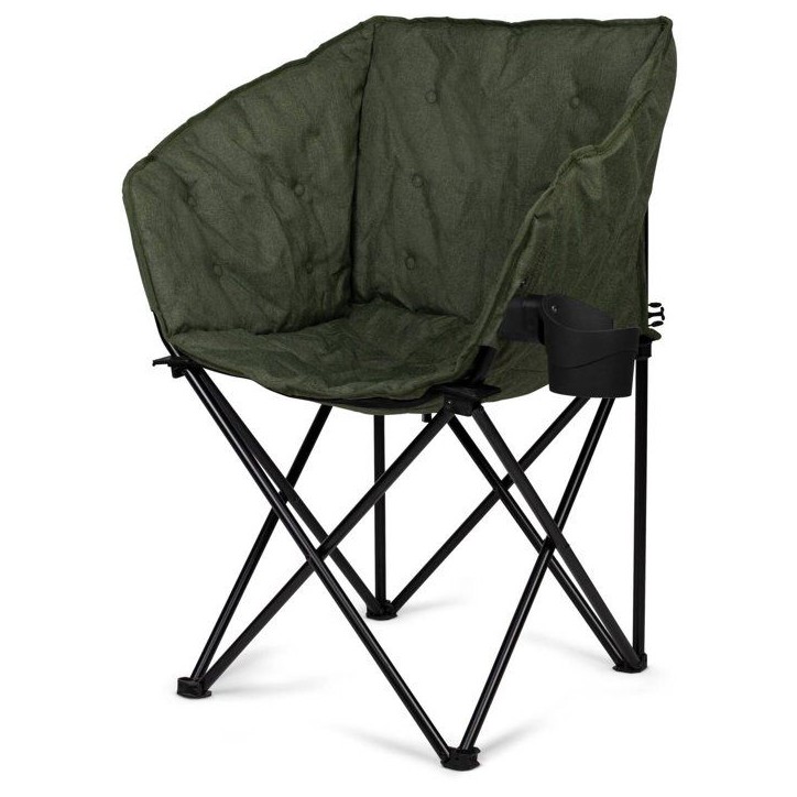 Fauteuil - KAMPA - TUBB Chair Green - Pliable rembourré - Vert foncé - 120 kg Fauteuil - KAMPA - TUBB Chair Green - Pliable rembourré - Vert foncé - 120 kg