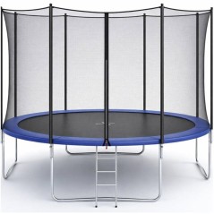 Trampoline KANGUI - BLEU Ø 426-430 cm – XXL – Enfant – Filet de