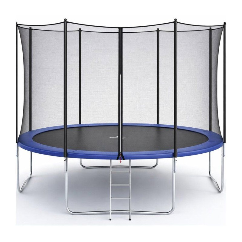 Trampoline KANGUI - BLEU Ø 426-430 cm – XXL – Enfant – Filet de