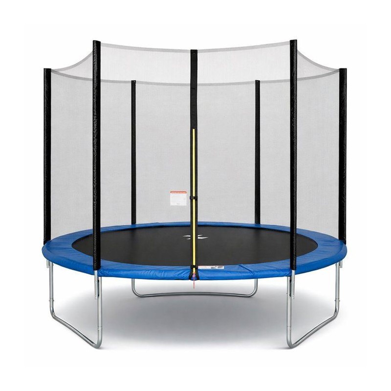 Trampoline KANGUI - BLEU Ø 244-250 cm – Enfant – Filet de sécuri