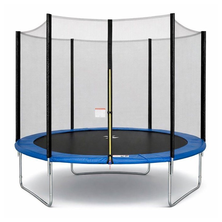 Trampoline KANGUI - BLEU Ø 244-250 cm – Enfant – Filet de sécurité – Certification CE & NF EN 71–14 Trampoline KANGUI - BLEU Ø 244-250 cm – Enfant – Filet de sécurité – Certification CE & NF EN 71–14