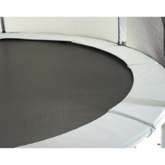 Trampoline KANGUI - GRIS Ø 360-365 cm – Enfant – Échelle & Bâch